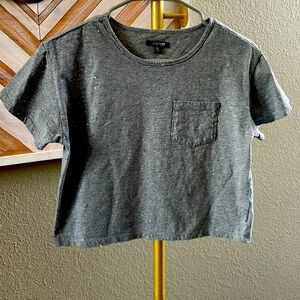 Joes grey top with shimmer size xl